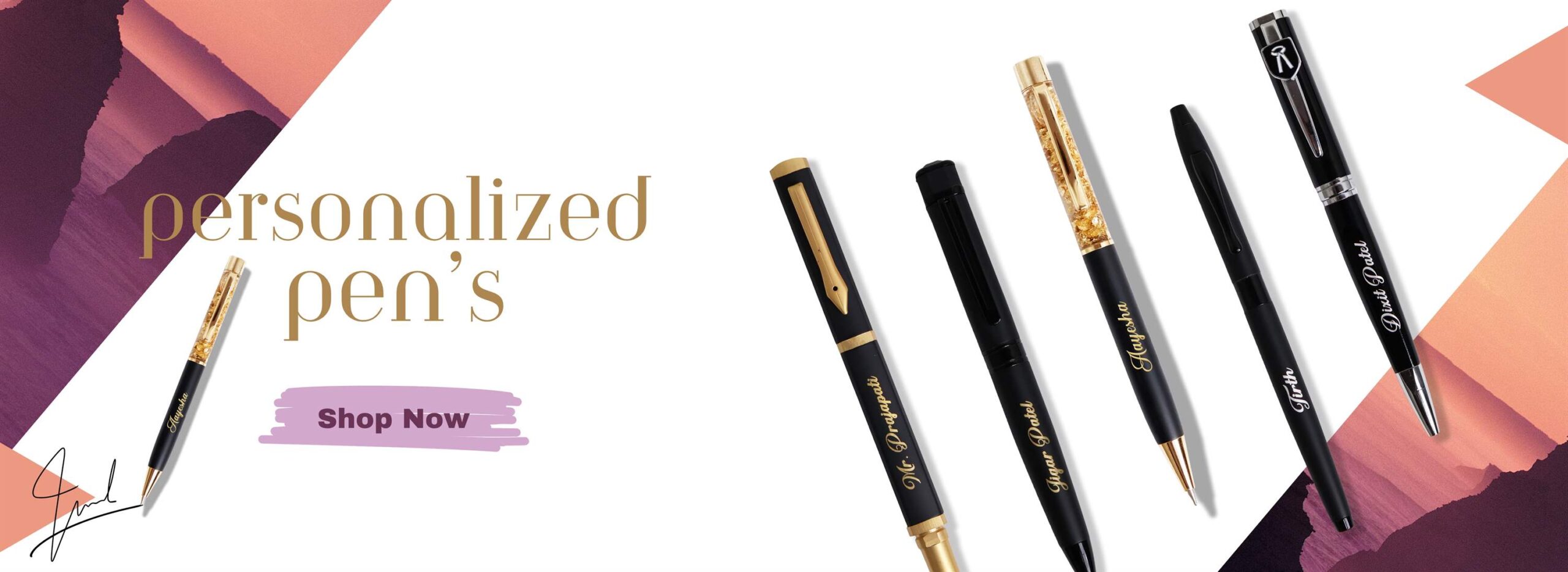 personalized pen's